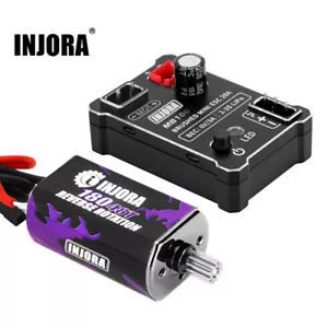 INJORA MB100-R80 20A Brushed ESC w/ 180 Motor 48T for 1/18 TRX4M Upgrades - Picture 1 of 8