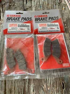 Yamaha OEM Brake Pads 2 Sets Part 5DH-W0045-00 - Picture 1 of 1