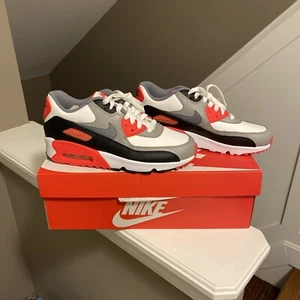 NIKE 833412-102 WEISS COOL GRAU AIR MAX 90 LTR GS JUGEND SNEAKER GRÖSSE US 6,5Y - Bild 1 von 3