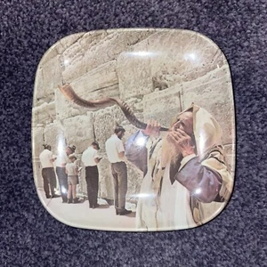 "Plato de recuerdo foto de melamina Tierra Santa 5""" - Imagen 1 de 3