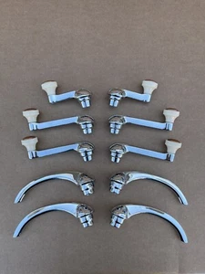 1942 1948 Chevy 4 Door Car Interior window crank & door handle 10 Piece Set - Picture 1 of 12