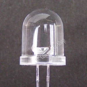 Paquete de 10 LEDs VIOLETA ultrabrillantes de 10 mm - Imagen 1 de 2