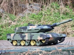 Heng Long 2.4G 1/24 Scale Leopard 2 A5 RC Radio Control Tank BB IR Firing Battle - Picture 1 of 24