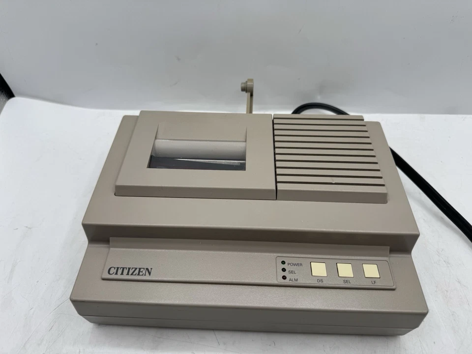 Citizen iDP-560-CD Dot Matrix Receipt Printer 2 Color Commodore Vic 20/64 Works - Image 1 of 4