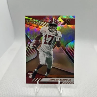2021 Panini Chronicles Draft Picks - XR Jaylen Waddle #185 Bronze (RC) - Image 1 of 2