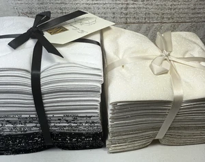Vintage Cotton Fabric Fat Quarter Bundle Bare Essentials RJR Fabrics 40 Pieces - Picture 1 of 23