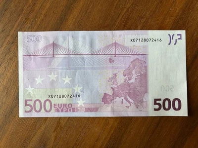 Billete Numismático 500 Euros Serie x Alemania 2002 Sin Circular Foto 1 de 2