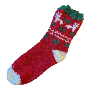Calcetines Navidad Novedad Vacaciones Reno Talla Única - Imagen 1 de 1
