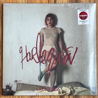 Harlequin Lady Gaga Vinyl Record LP Target Limited Edition w/poster - Image 1 of 3