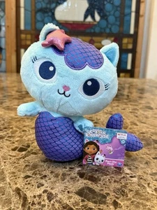 Gabby’s Dollhouse Mercat Plush 8” Mermaid Cat NEW Netflix NWT Purr-ific - Picture 1 of 13