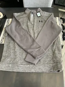 *NWT* Under Armour Men's Long Sleeve Fleece Twist 1/4 Zip Pullover Size Large - Picture 1 of 6