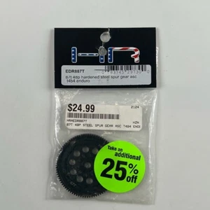 Hot Racing EDR887T 87T 48P Hardened Steel Spur Gear Associated T4B4 Enduro NEW - Picture 1 of 2