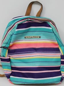 NWT Lily Bloom Eden Mini Backpack Colorful Stripes
