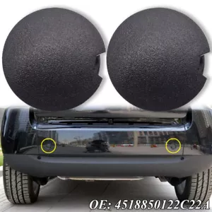 For Smart Fortwo W451 2007-2014 Front Rear Bumper Tow Hook Eye Cover Cap Plug - Picture 1 of 13