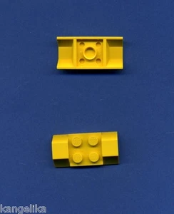 Lego-- 3787-- 2 x 4 -- Kotflügel -- Radkasten -- 2 Stück -- Gelb -- - Picture 1 of 1