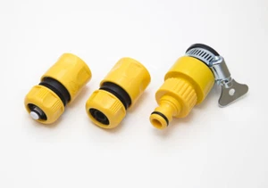 4 x Snap Fit Stop & Flow Thru & 2 x Multi Tap Connector 6er Pack Schlauchbefestigungen - Bild 1 von 1