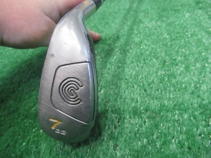 CLEVELAND HIBORE 33* HYBRID 7 IRON GOLF CLUB 75g A SENIOR GRAPHITE GOOD GRIP RH - Picture 1 of 7
