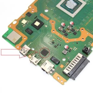 PlayStation5 PS5 Mainboard Lüfter 3 Pin Anschluss Stecker abgerissen *Reparatur* - Bild 1 von 9