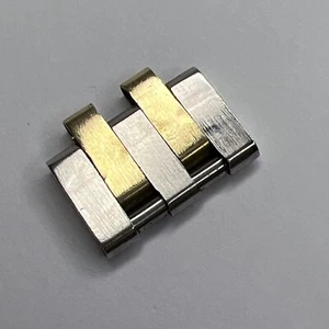 Authentic Rolex 15.5mm Gold & Steel Link for 36mm OysterQuartz Datejust 17013+++ - Picture 1 of 11