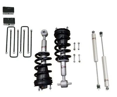3" Lift Kit w/ Front Struts, Rear Blocks, and Shocks 07-18 Silverado/Sierra 1500 - Image 1 of 4