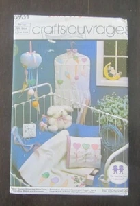 Vintage 1980's Simplicity Craft sewing pattern, 6931, baby items, ice creams. - Picture 1 of 9