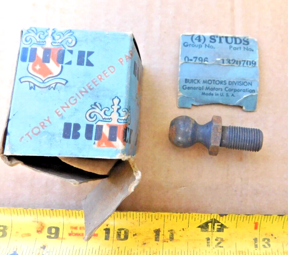 Parafuso prisioneiro de garfo de liberação de embreagem NOS PARA CARROS BUICK 1941-52 (VEJA ABAIXO) 1942 1946 1947 - Imagem 1 de 1