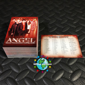 ANGEL SEASON 5 COMPLETE 90-CARD TRADING CARDS SET 2004 INKWORKS tv show buffy