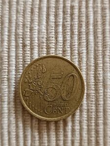 50 Cent Münze 2000 Spanien *Espana* Rarität