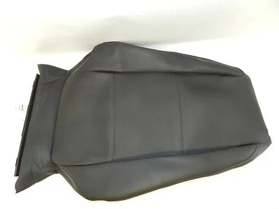 New OEM 2002 Audi A4 Front Right Passenger Seat Backrest Cover Black Leather - Image 1 of 4