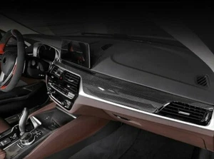 Passend für BMW 5 5er G30 G31 Carbon Cockpit Leiste Mittelkonsole Rahmen Blende  - Bild 1 von 3