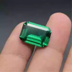 Natural 13x10 MM Green Colombian Emerald Certified Oval Cut Pair Loose Gemstone - Picture 1 of 5