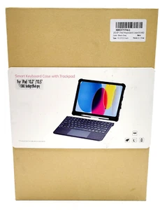 Funda con teclado Zoof iPad con trackpad (5506D) con batería incorporada - negro gris - Imagen 1 de 10