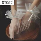 Party Dress Wedding Bridal Gloves Sexy Bridal Gown Mittens  Lady