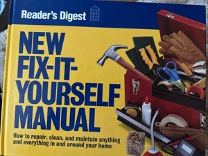 Readers Digest New Fix It Yourself Manual 1996 HB Book Repair Manual For Home - Imagen 1 de 10