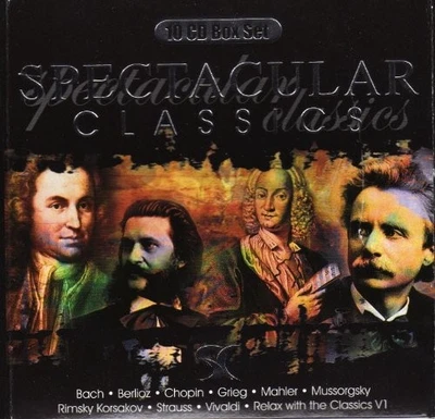 Various Artists - 10 CD Box Set: Spectacular Classi... - Various Artists CD QSVG - Image 1 of 2