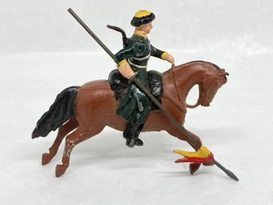 Russische Kavallerie Figur von Britains (N Yel 400) neu bemalt repariert, zum restaurieren - Bild 1 von 8