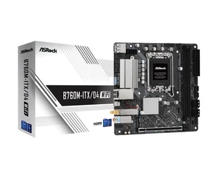 ASRock B760M-ITX/D4 WIFI, Intel B760, 1700, Mini ITX, 2 DDR4, HDMI, DP, Wi-Fi 6E - Picture 1 of 5