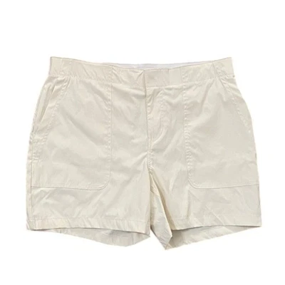 Pantalón Corto Senderista Eddie Bauer Crema Mujer Talla 8 NUEVO UPF 50 StormRepel Foto 1 de 4