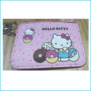 Sanrio Hello Kitty Pink Donut Coin Pouch Geldbörse - Mini Schlüsselanhänger Geldbörse - Bild 1 von 14
