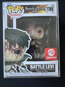 Battle Levi Attack on Titan Funko Pop Animation #1169 AE Exclusive Vinly Figur  - Bild 1 von 6