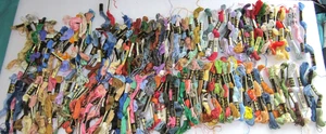 Lot of 160 DMC Embroidery Thread Floss Skeins Multiple Colors MIXED - Picture 1 of 19