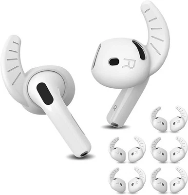 5 Pares para Airpods 4 Ganchos para Orejas Cubierta, Deportiva Antideslizante Airpod 4 Puntas para Orejas Cubierta S Foto 1 de 4