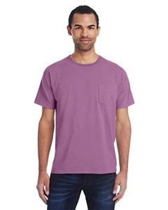 Hanes Mens ComfortWash 100% Cotton Garment-Dyed Pocket T-Shirt GDH150 - Picture 1 of 44