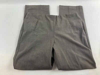 Style&co. Pantalones de vestir para mujer talla 16 marrón tiro alto recto vintage Foto 1 de 4