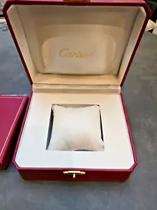 Cartier Red Collectors Watch Box Set Ref: COWA0043 + Booklet set - Picture 1 of 5