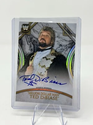 Million Dollar Man Ted Dibiase 2018 Topps WWE Legends Autograph Auto /199 - Image 1 of 2
