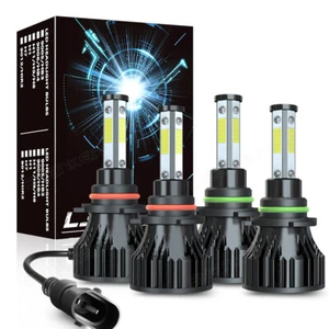 For Jeep Grand Cherokee Laredo Sport Utility 2005-2010 LED Headlights Fog Bulbs - Picture 1 of 51