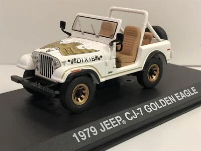 Dukes of Hazzard Dixie 1979 Jeep CJ-7 Golden Eagle 1:43 Greenlight 86572 - Image 1 of 4