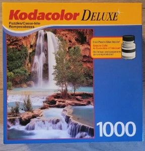 Kodacolor Deluxe 1000 Piece Puzzle Mooney Falls, Havasu Canyon, AZ - Picture 1 of 1
