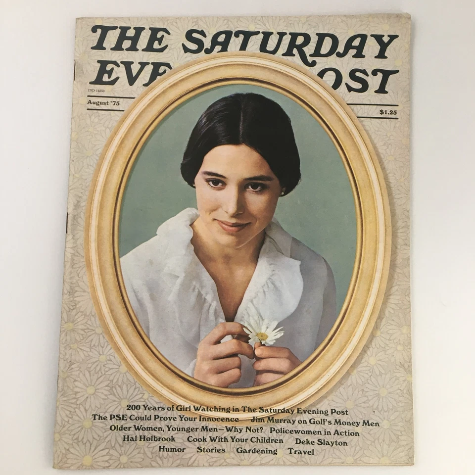 The Saturday Evening Post August 1975 Deke Slayton, Jim Murray Issue, Newsstand - Image 1 of 1